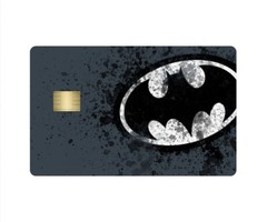 2 Premium Print Batman 4 Credit Debit Card Vinyl Skins Small Chip