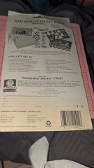 Vintage Sandylion Stickers Sticker Activity Pack Counting And Coloring New READ