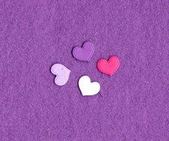 ENVELOPE LOVE LETTER HEART Queen & Co. Valentine love die cuts scrapbook cards