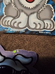 Cat And Dog Holographic Stickers Vintage 1998 CEI Made In The USA