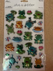 The Paper Studio Puffy Animal & Insect Stickers Multicolor 494889