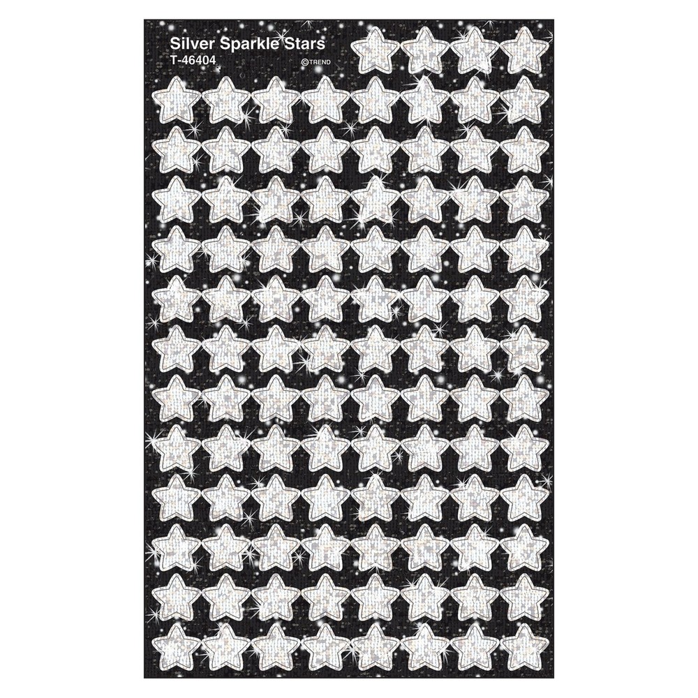 Multicolor Sparkly Star Stickers 400 Pack for Incentive Pads and Rewards