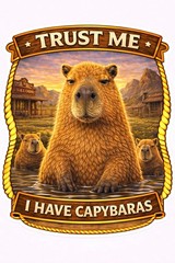 Funny Capybara Sticker Pack | Meme Vinyl Decals (12pc)