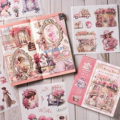 Garden Journaling Stickers – 50 Sheets Washi for Scrapbooking Crafts