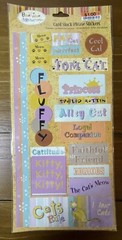 Sticker Craft Lot – Assorted Pages Scrapbook Cut Outs Puffy Love Butterfly Fall