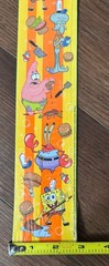 Vintage 2000s SPONGEBOB SQUAREPANTS Sticker Hawaii Luau Summer Cookout Cook Out