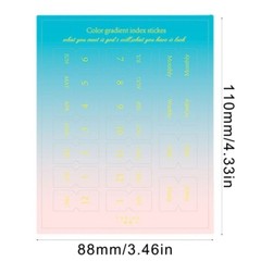 10 Sheets Monthly Tabs Index Stickers Calendar Monthly Tab Stickers for Office