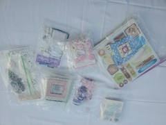 Huge Scrapbooking Card Making Craft Supplies Paper Stickers Embellishment Lot