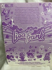 Vintage JUMBO Lisa Frank Sticker Sheet