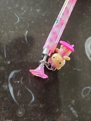 ❤️ Hello Kitty Pen Mechanical Pencil Topper Charm Vintage Sanrio Smiles Mascot