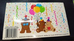 Vintage 1992 Sandylion Sticker Designs My Sticker Album Bears Princess Castle