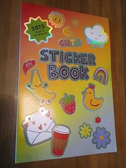 Pen+Gear Paper Cute Sticker Book- 1572 Paper & Foil Stickers (40 Sheets)