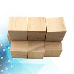 10Pcs Beige Pine Wood Pieces Smooth Surface for DIY Craft and Rustic Home Decor