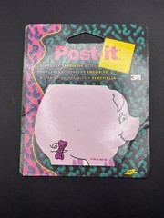 Vintage 1980s 3M Post-It Note Pad Pink Pig 40 Sheets Sticky