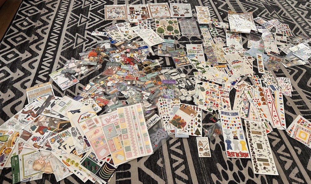 Jolee’s Francis Meyer Mrs Grossman Creative Memories Stickapotamus Sticker Lot