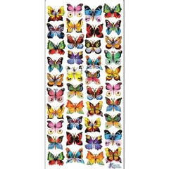 Violette Stickers – Colorful Painted Butterflies Sticker Sheet – Planners