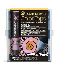 Chameleon Color Tops Color To Color Blends PASTEL TONES 5 Pieces