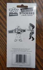 TOY STORY Removable Stickers Disney Pixar Mello Smello Prismatic 1995 Vtg Lot/3