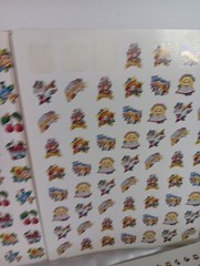 Rare Mary Engelbreit Stickers Lot – 4 Sheets Size 8 1/2 «x 11» Vintage