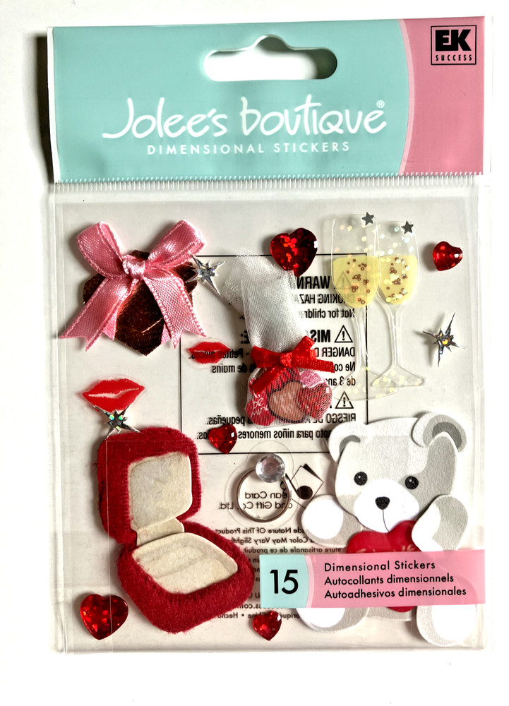 Jolee’s Stickers, Birthday & Valentine’s Day Theme, You Pick, Some RARE!