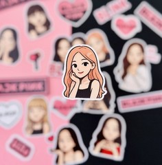 Blackpink Kpop Stickers 20pcs Unique Vinyl Decals Scrapbook Journal Water Bottle