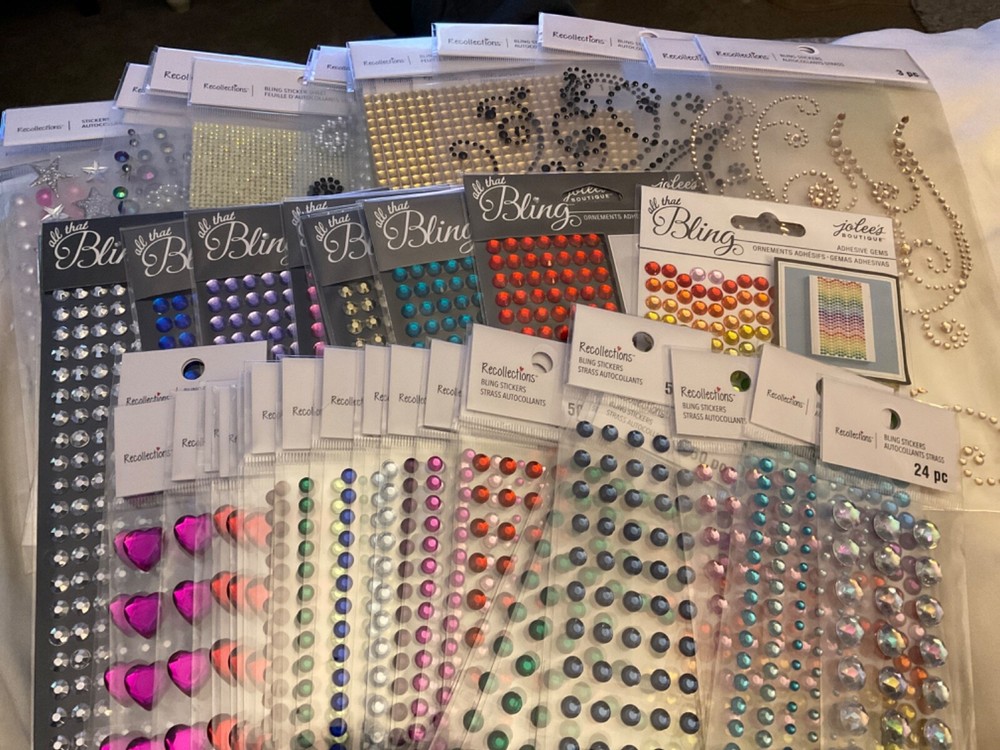 BLING stickers – various