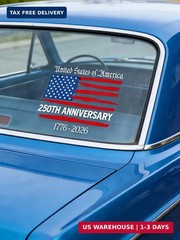 250 Anniversary USA Stickers, 250th Anniversary The Independence of USA Sticker