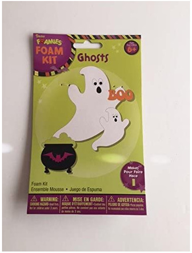 Darice Foamie Halloween Craft Kit for Kids, New