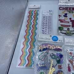 “New”Lot Of 8 Pkgs – RECOLLECTIONS STICKERS ALL NEW IN PKGS. SEE PIC