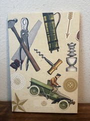 ANNA GRIFFIN Vintage Dad Decoupage Diecuts – 214 Die Cuts w Foam Adhesive – NEW