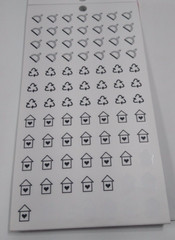 The Happy Planner Household Sticker Book 1372 pieces Missing 48 Stickers