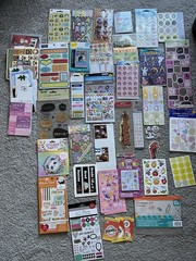 Sticker Lot Some Vintage Mixed Patterns Brands Hallmark Stickopotamus Jot K&Co