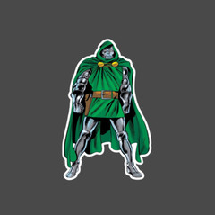 Fantastic Four Dr. Doom Sticker Decal