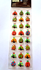 RECOLLECTIONS Jolee’s Boutique 3D Stickers LADY BUGS REPEATS RARE