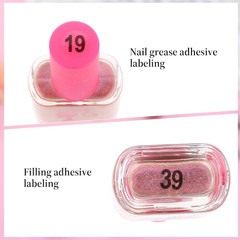 15 Sheets round Clear Consecutive Number Stickers – Small round Self Adhesive La