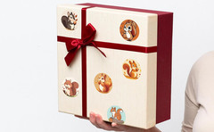 500PCS Cute Squirrel Stickers for Woodland Animals Birthday Party Favors