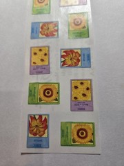 Creative Memories Garden Seed Packet Scrapbook Sticker