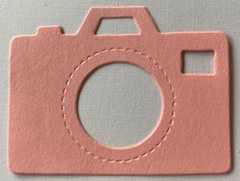 CAMERA Die-Cuts(6pc)Approx.2-1/2″x 1-1/2″Flash•Pictures•film•Portrait•Say Cheese