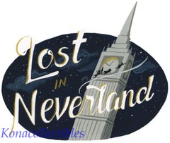 Echo Park Lost In Neverland 6×12 Chipboard New! Peter Pan, Lost Boys 50 pcs