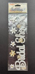 Sew What Bridal Shower Embroidered Sticker – New and Unopened