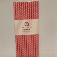 Queen & Co Crafting STYLISH STIX Paper Drinking Straws-8 Packs -200 Straws
