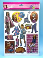 Vintage Barbie Sticker Sheet Sealed Mattel Fashion Accessories 1980s Unused