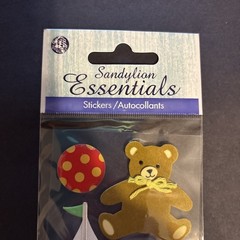 Sandylion Essentials BABY TOYS Scrapbooking Stickers
