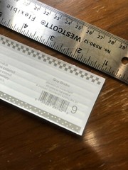 20 Mrs Grossmans Gray Shades Border Stickers Lines Shapes Grey Silver Geometric
