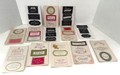 Anna Griffin Artfully Said Vellum Quote 143 Stickers – AG 528 New – Scrapbooking