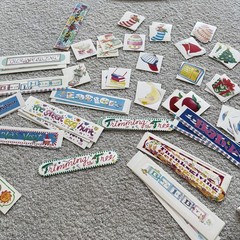 NRN Designs Lot Of Scrapbook Stickers