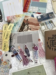 225+ pcs Lot Junk Journaling Scrapbooking Mixed Media Ephemera Destash