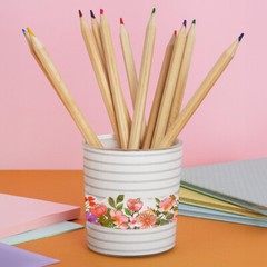 Wrapables Landscape Floral Metallic Gold Foil Washi Tape, 30mm x 3M