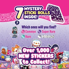 Wearable Sticker Bracelet & Collection Book | 120 Mini Stickers, 1000+ Designs