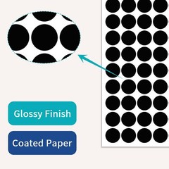 Colored Dot Stickers 1 in, Round Circle Stickers Colored Coding Labels, 1050 Pcs
